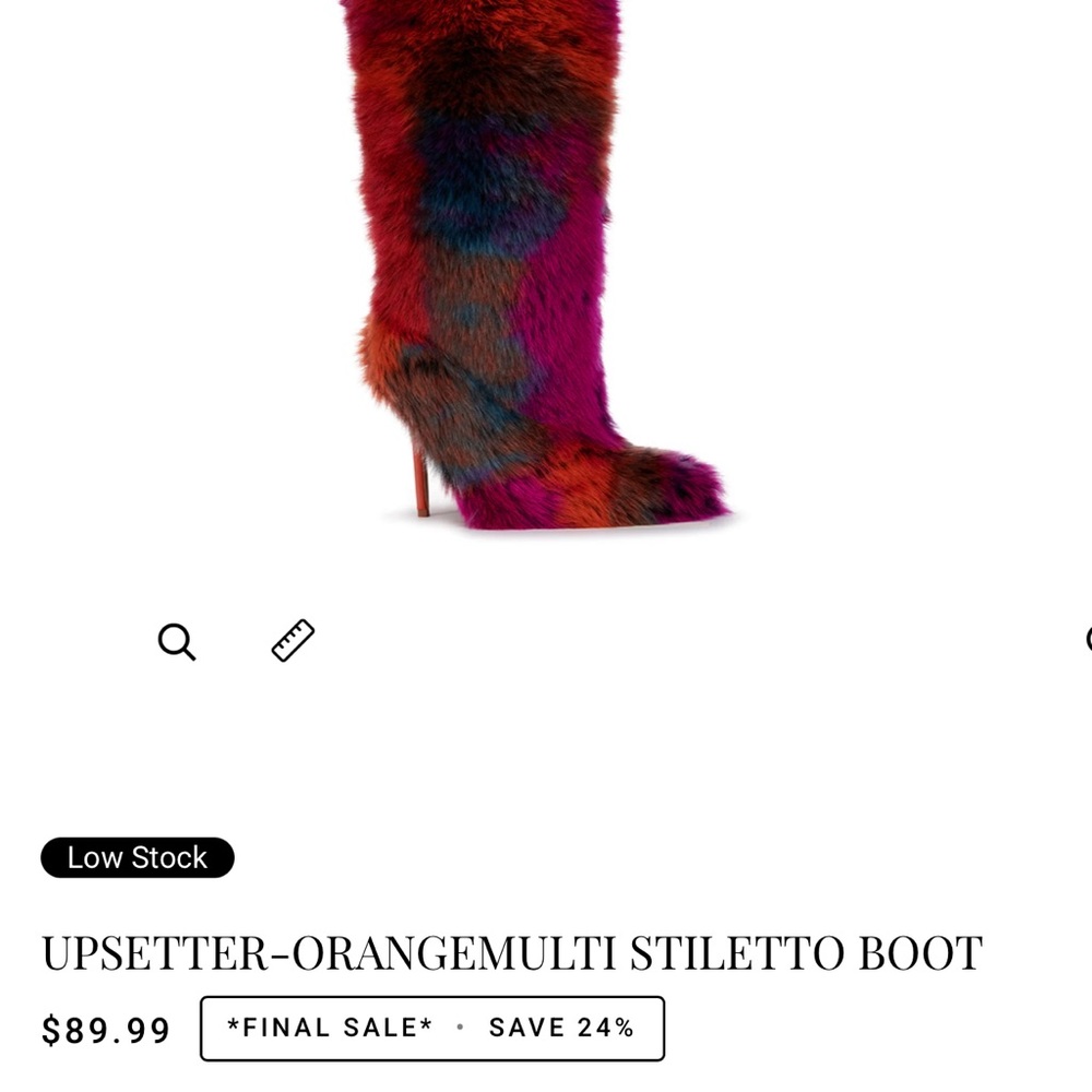 Vibrant Multicolor Stiletto Heeled Boots